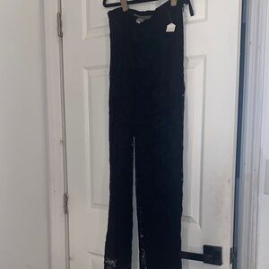 Norton McNaughton Black Lace Pants